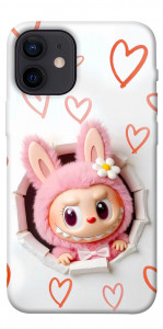 Чохол Labubu paper для iPhone 12 mini