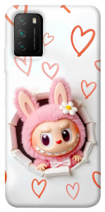 Чехол Labubu paper для Xiaomi Poco M3