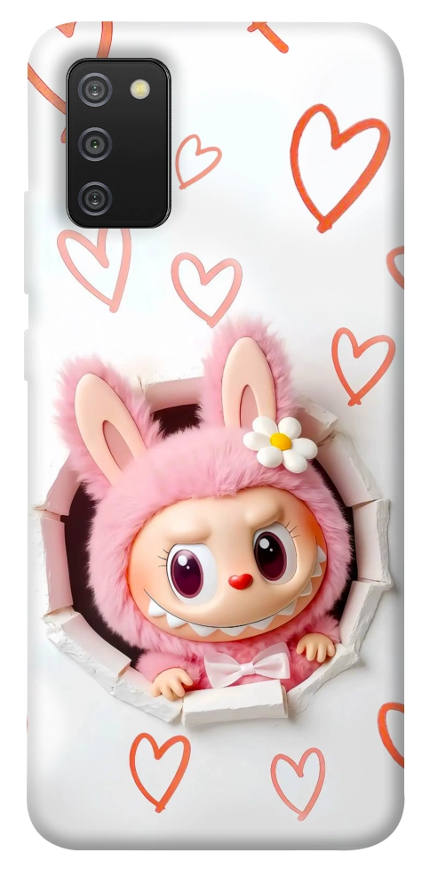 Чехол Labubu paper для Galaxy A02s