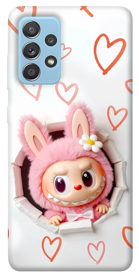 Чохол Labubu paper для Galaxy A52