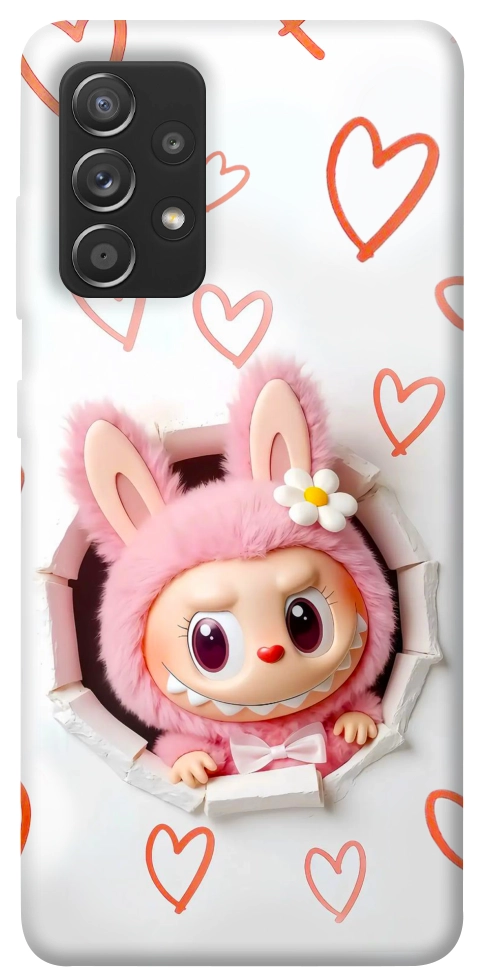 Чехол Labubu paper для Galaxy A72 5G
