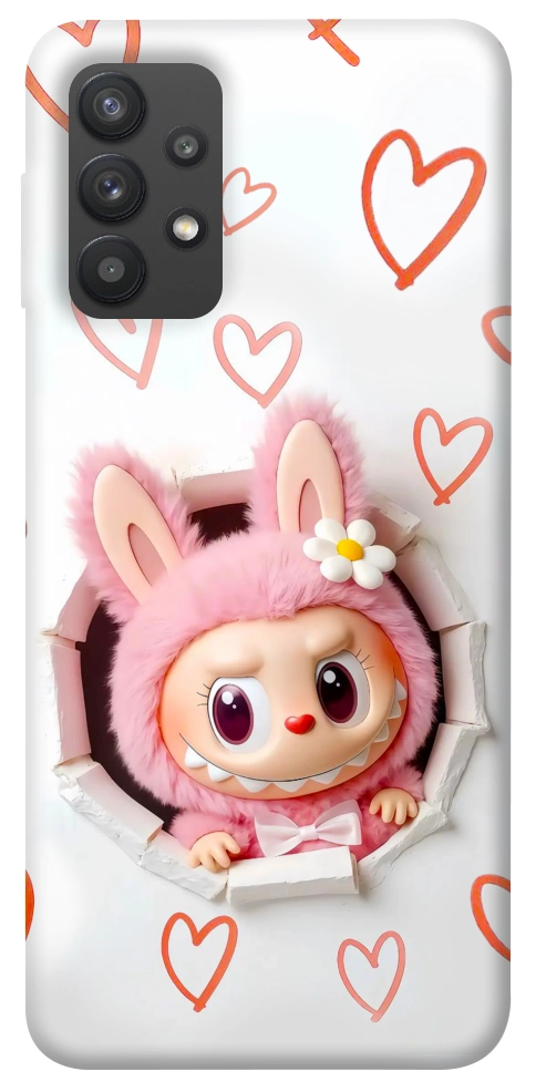 Чохол Labubu paper для Galaxy A32 4G