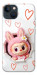 Чохол Labubu paper для iPhone 13