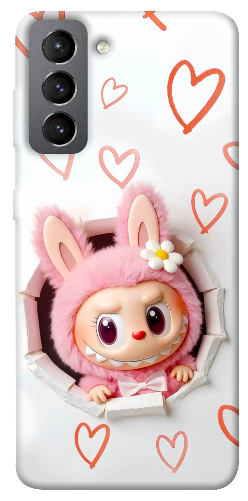 Чехол Labubu paper для Galaxy S21 FE