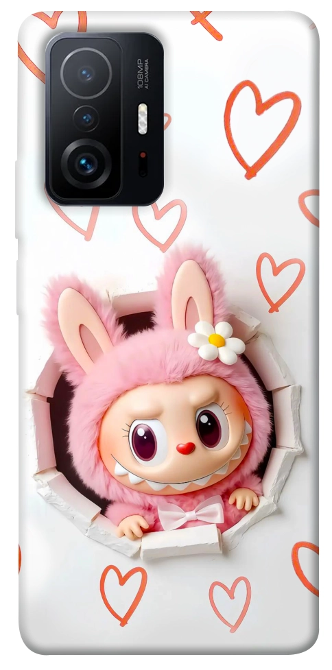 Чехол Labubu paper для Xiaomi 11T
