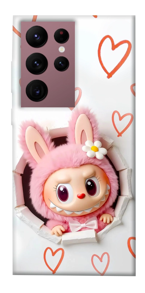 Чехол Labubu paper для Galaxy S22 Ultra