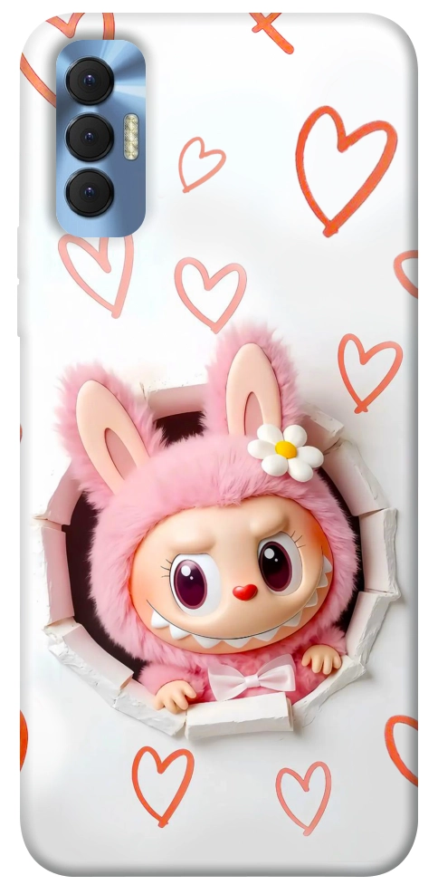 Чехол Labubu paper для TECNO Spark 8P