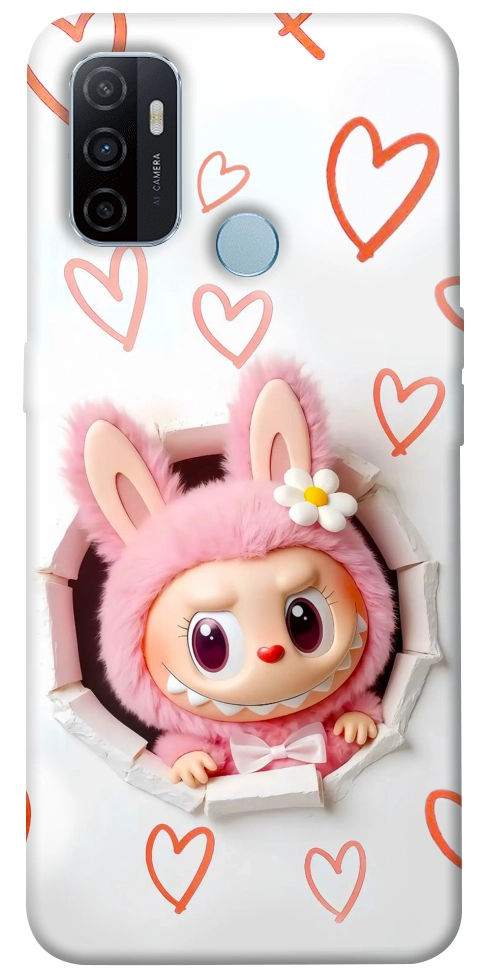 Чехол Labubu paper для Oppo A32