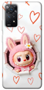 Чехол Labubu paper для Xiaomi Redmi Note 11 Pro 5G