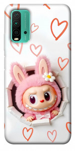 Чехол Labubu paper для Xiaomi Redmi 9T