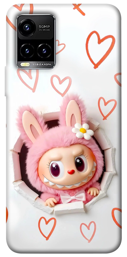 Чохол Labubu paper для Vivo Y33s