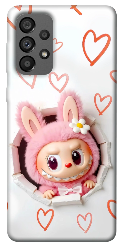 Чохол Labubu paper для Galaxy A73 5G