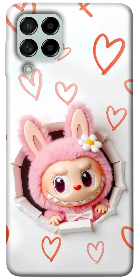 Чехол Labubu paper для Galaxy M53