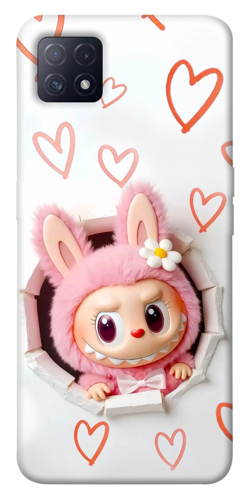 Чехол Labubu paper для Oppo A73 5G