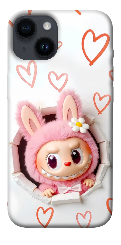 Чехол Labubu paper для iPhone 14