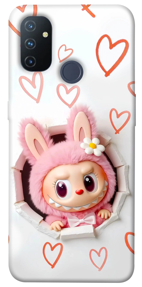 Чехол Labubu paper для OnePlus Nord N100