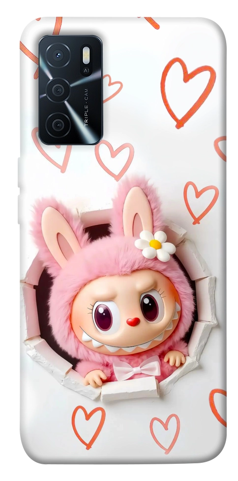 Чехол Labubu paper для Oppo A16