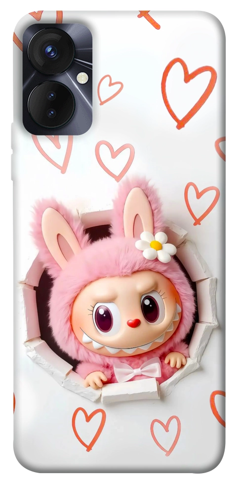 Чехол Labubu paper для TECNO Spark 9 Pro