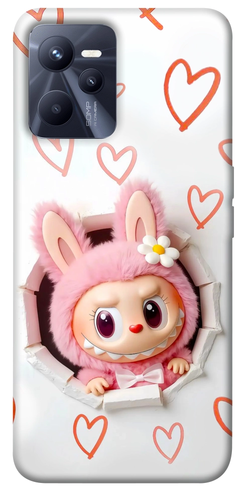Чохол Labubu paper для Realme C35
