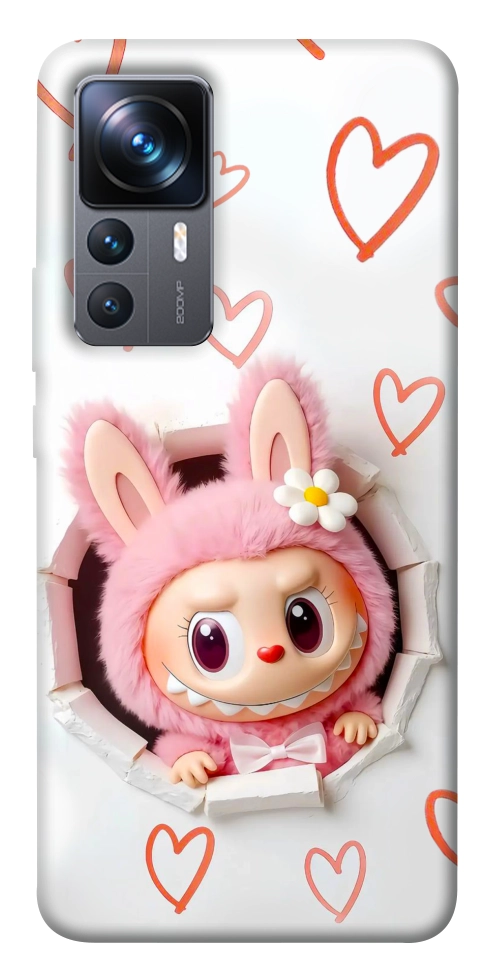 Чехол Labubu paper для Xiaomi 12T