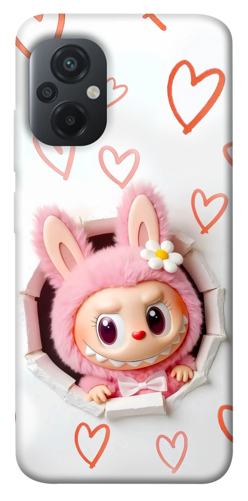 Чохол Labubu paper для Xiaomi Poco M5