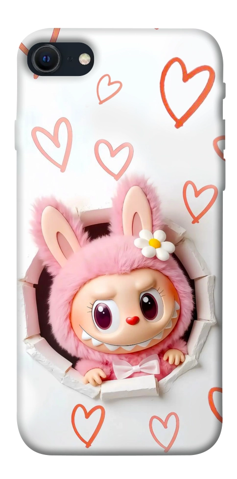 Чехол Labubu paper для iPhone SE (2022)
