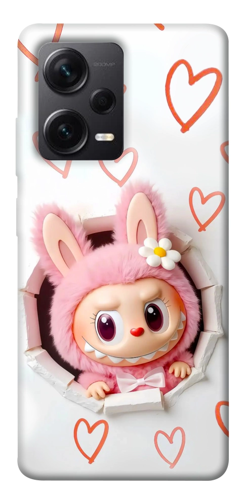 Чохол Labubu paper для Xiaomi Redmi Note 12 Pro+