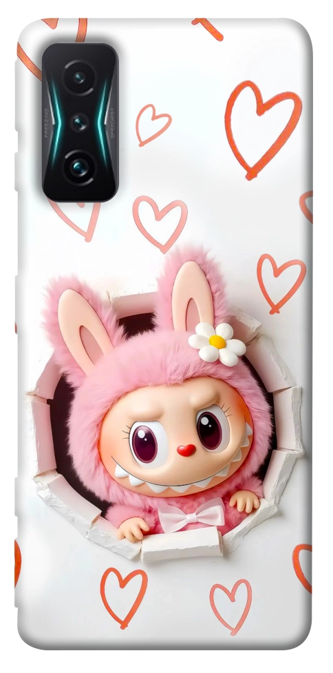 Чехол Labubu paper для Xiaomi Redmi K50 Gaming