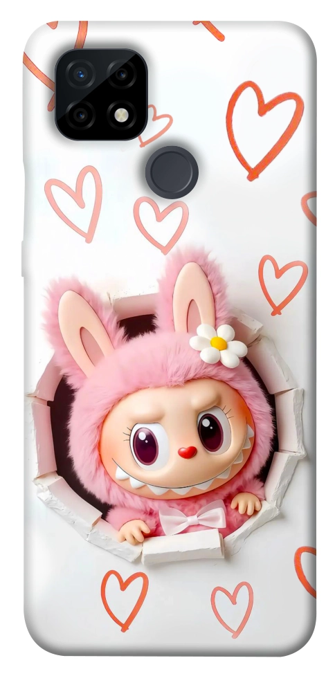 Чехол Labubu paper для Realme C21