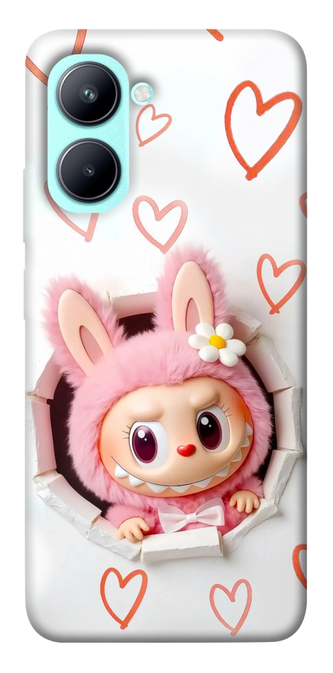 Чехол Labubu paper для Realme C33