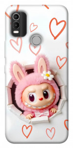 Чохол Labubu paper для Nokia C21 Plus
