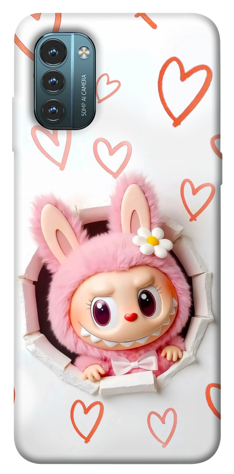 Чохол Labubu paper для Nokia G21