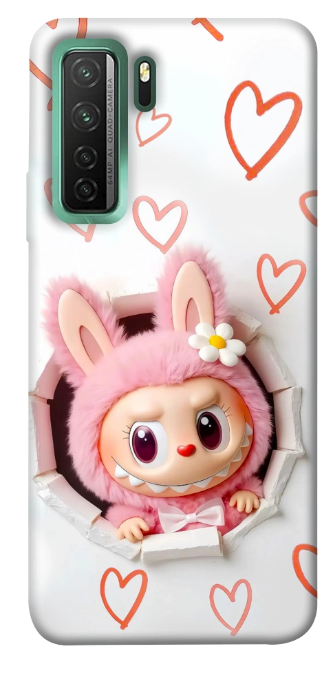 Чохол Labubu paper для Huawei nova 7 SE