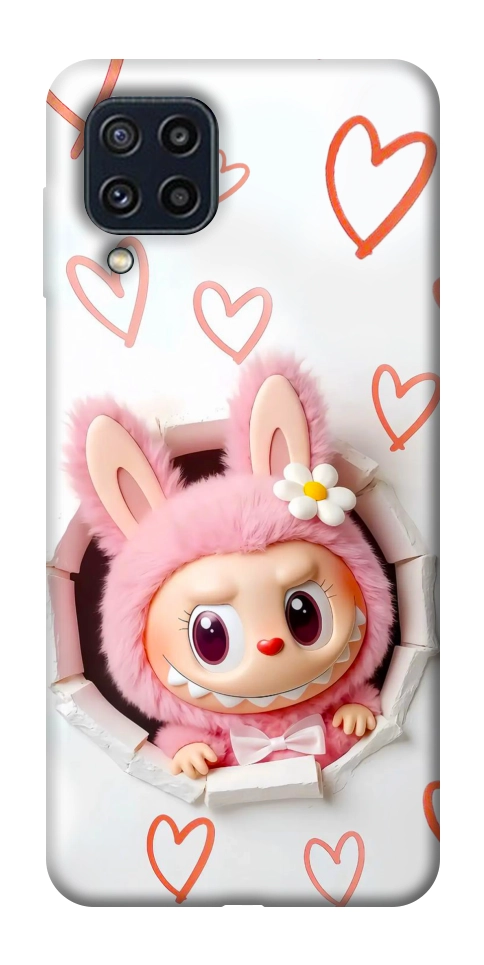 Чохол Labubu paper для Galaxy M32