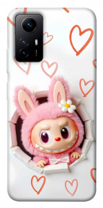 Чехол Labubu paper для Xiaomi Redmi Note 12S
