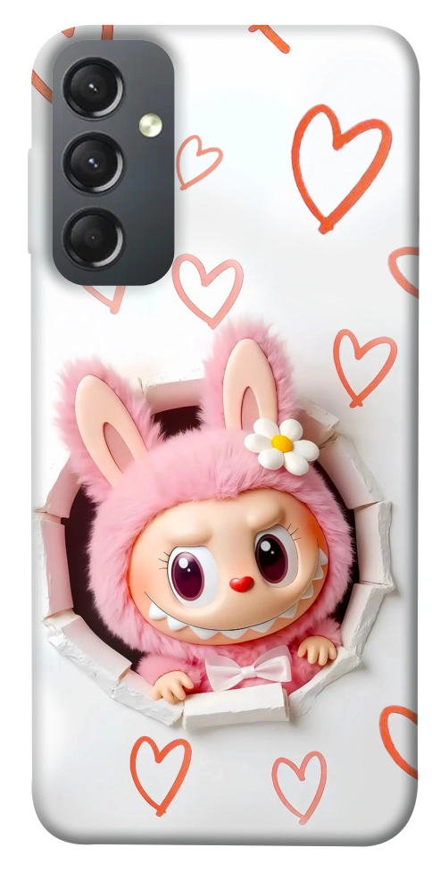 Чехол Labubu paper для Galaxy A24 4G