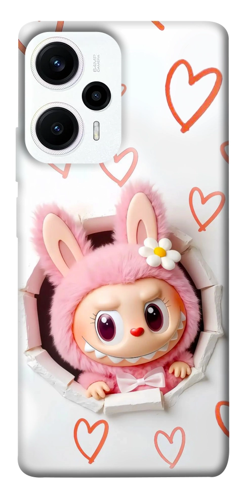 Чохол Labubu paper для Xiaomi Poco F5
