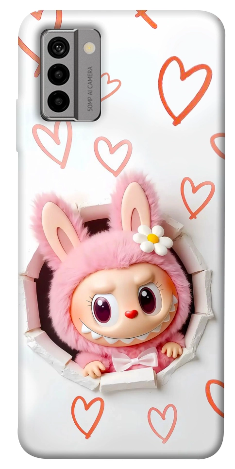 Чохол Labubu paper для Nokia G22