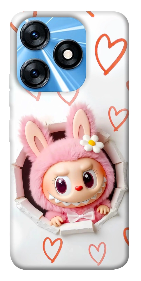 Чехол Labubu paper для TECNO Spark 10