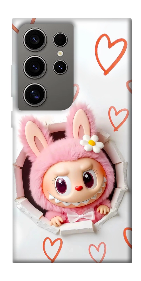 Чехол Labubu paper для Galaxy S24 Ultra