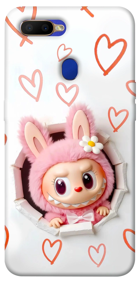 Чехол Labubu paper для Oppo A7