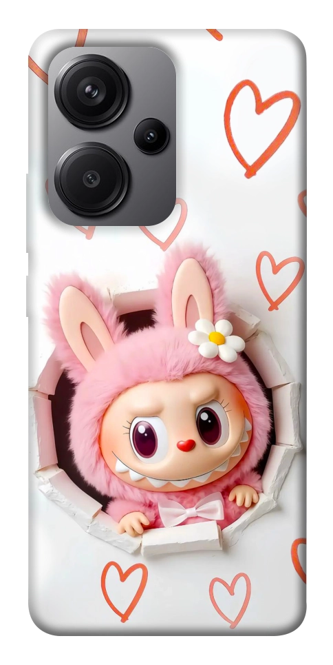 Чехол Labubu paper для Xiaomi Redmi Note 13 Pro+