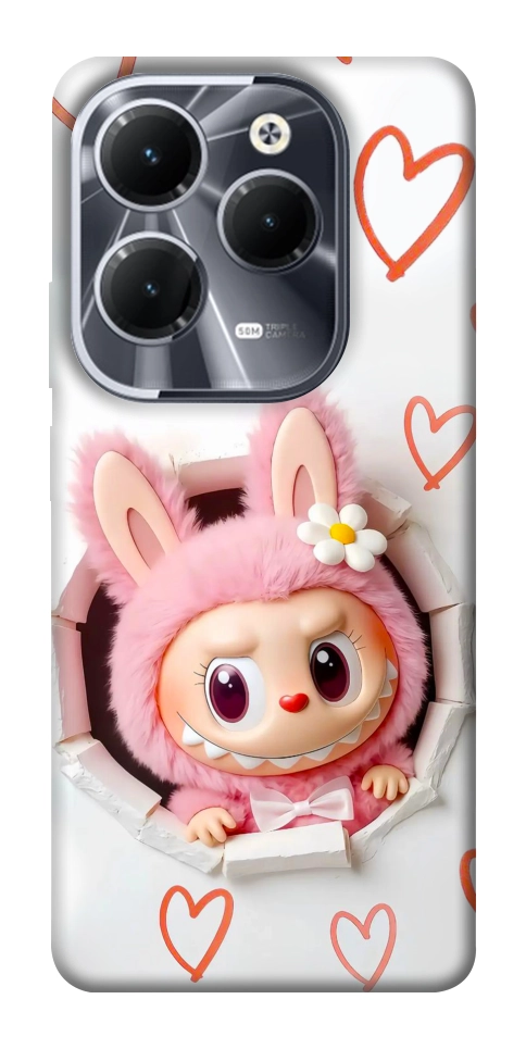 Чехол Labubu paper для Infinix Hot 40
