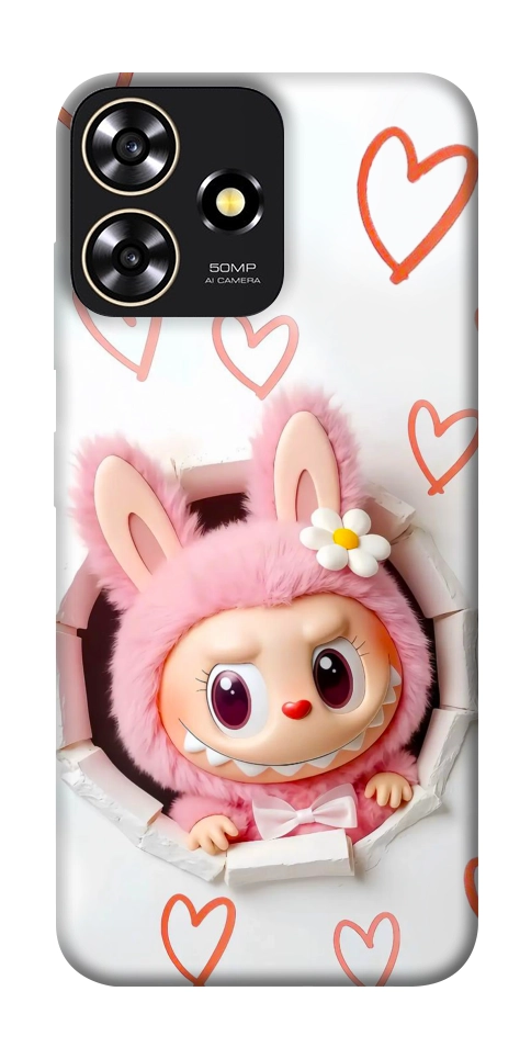 Чехол Labubu paper для ZTE Blade A73 4G