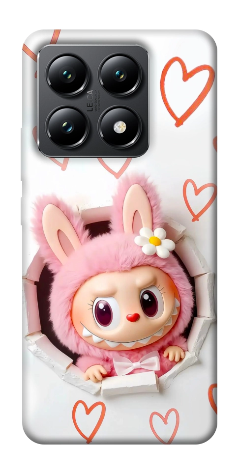 Чехол Labubu paper для Xiaomi 14T