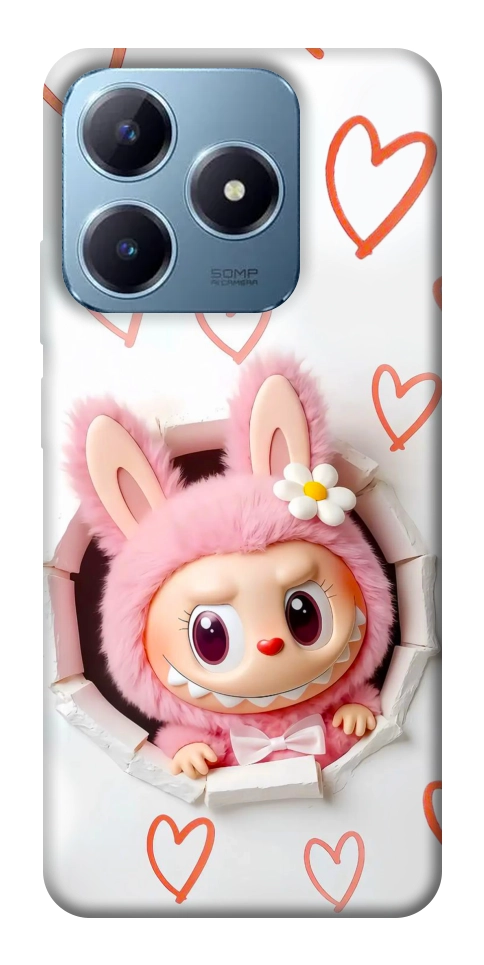 Чехол Labubu paper для Realme C63 4G