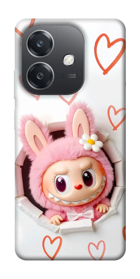 Чохол Labubu paper для Oppo A3 4G
