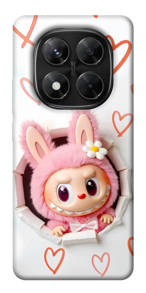Чохол Labubu paper для Xiaomi Redmi Note 14 Pro 5G