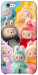 Чехол Rainbow labubu для iPhone 6