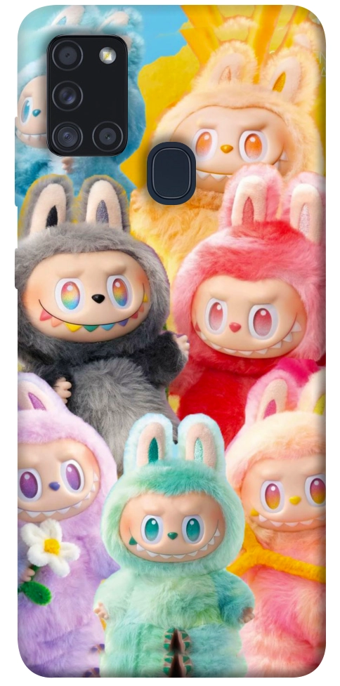 Чехол Rainbow labubu для Galaxy A21s (2020)